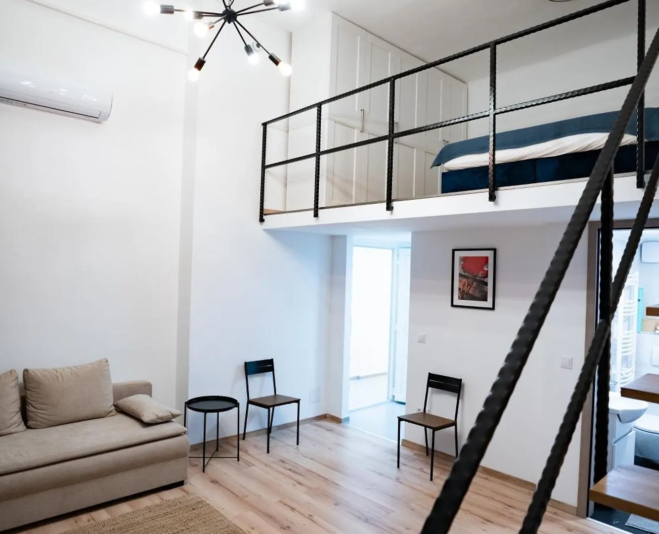 Apartmán Downtown Double Room Deluxe With Joint Kitchen Budapešť
