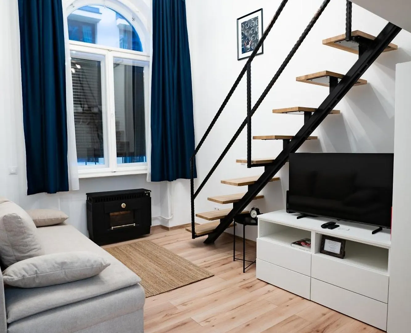 Apartment Downtown Double Room Deluxe With Joint Kitchen Budapest Hungary